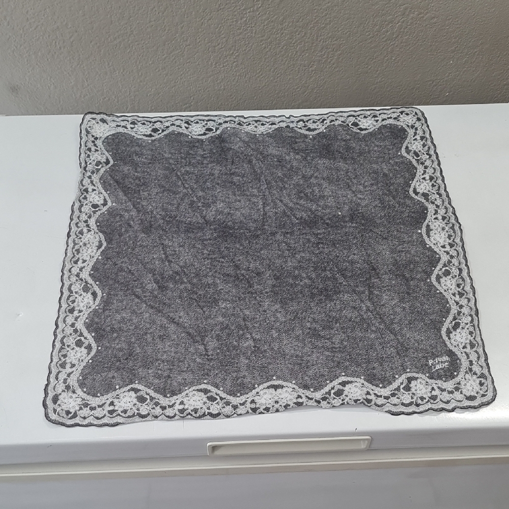 3for$15-Elegant Gray Handkerchief